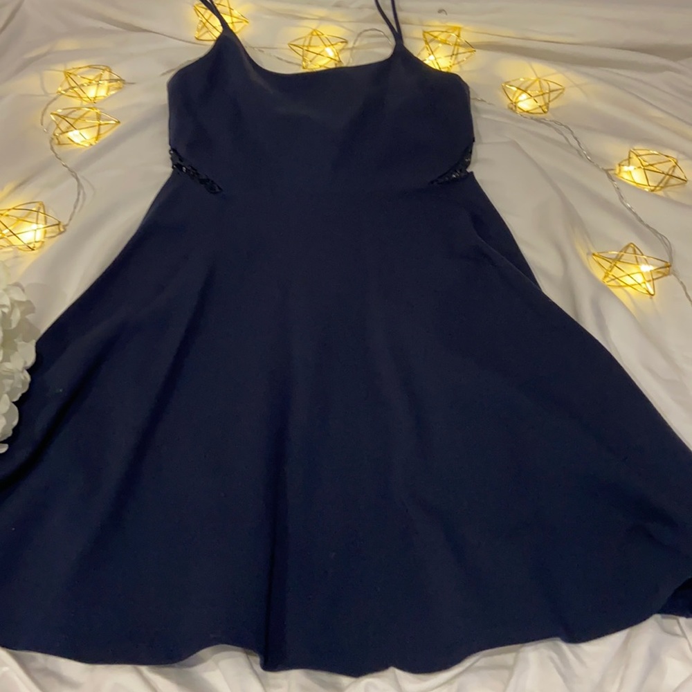 Navy Blue Dress